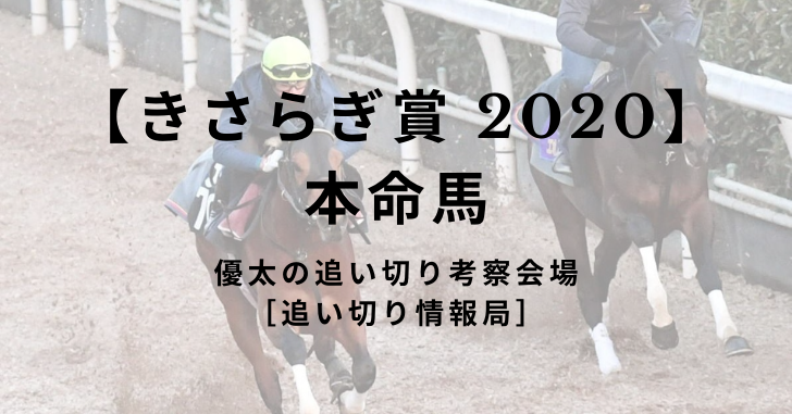 【きさらぎ賞 2020】 本命馬