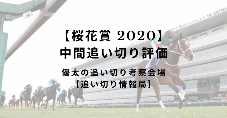 【桜花賞 2020】中間追い切り評価