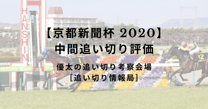 【京都新聞杯 2020】中間追い切り評価